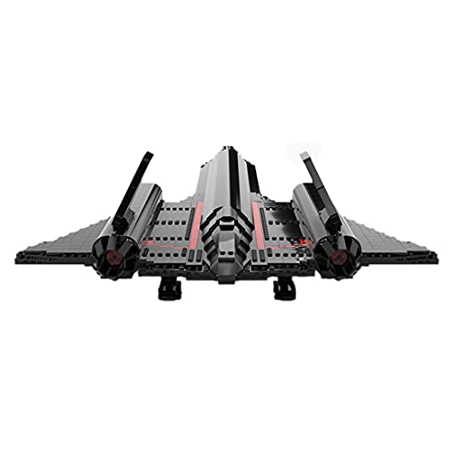 ITop Technik Flugzeug Modell, Kampfflugzeug Bausteine Bausatz Groß MOC 1698 Teile Klemmbausteine Set Kompatibel mit Lego – Bild 5