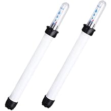 2pcs Water Level Indicator Water Level Gauge Water Level Measuring Device Water Shortage Indicator Moisture Meter Potted Moisture Gauge Plastic Plant Flower White Water Tank