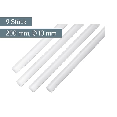 Gütermann/KnorrPrandell 8051429-10mmØ 20cm Pegamento, 9 Piezas [Importado de Alemania]