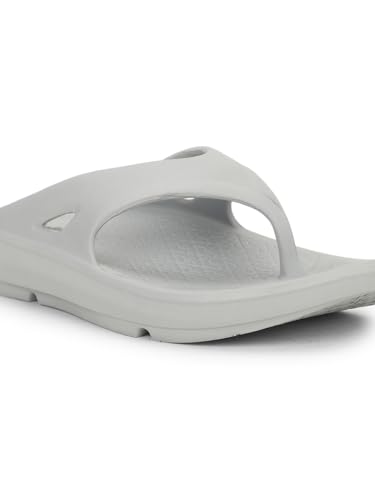 Image of Bata 8711 Noah E: White Casual Thong Slip-On Slippers for Men