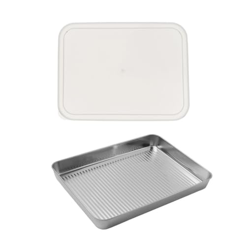 Bandeja de hornear de acero inoxidable reutilizable con gran conductividad térmica 2