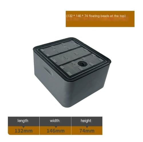Ventouse sous vide à perles flottantes compacte pour vitrage et support lisse - 2