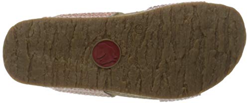 Image of HAFLINGER Andrea Elegant Leather Sandals with Rubber Sole and Cork Latex Footbed Unisex