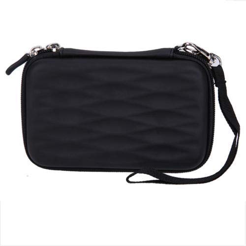 Wolfano HDD 2.5 Universal Protective Carrying Case Cover Pouch Bag for External Hard Disk - Black W51427-image-3