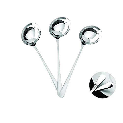 Mr. Spoon 3 Cazos de Servir Acero INOX 28,6 x 8,9 cm Cover