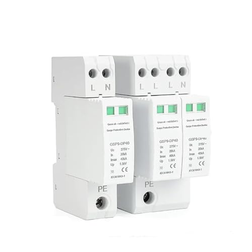 Parafoudre pour Tableau Électrique GSP9 4P 36mm Idéal Surtension Domestique