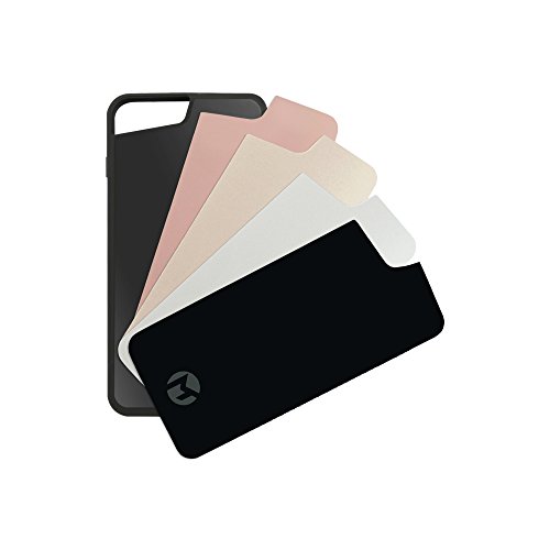 Mega Tiny Corp Anti Gravity Phone Case Compatible for iPhone | Hands Free Selfie | Nano Suction | Stick to Wall | Includes 4 Back Plate Cover (8 Plus / 7 Plus / 6s Plus / 6 Plus - 5.5 inches)