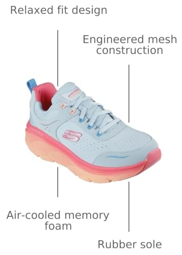 Image of Skechers Womens D'lux Walker 2.0 Neon Sites