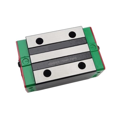 Bloc coulissant HGH25CA pour guidage linéaire - Guidage de précision à billes en acier, x2
