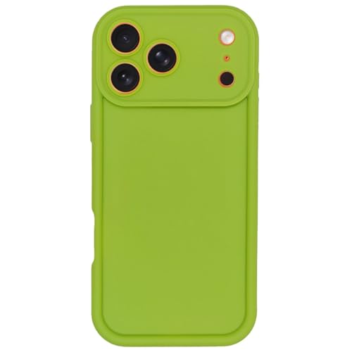 Image of Puxicu Slim Case for iPhone 17 Pro Max, Enhanced Camera Protection, Shockproof Skin-Friendly Touch Soft Case Cover for iPhone 17 Pro Max Phone 6.9 inch, Avocado Green