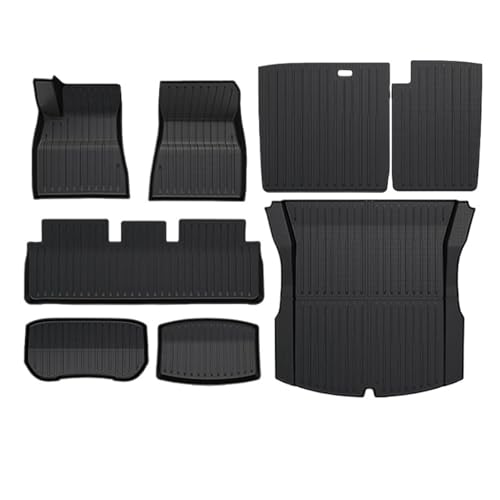 Tapis coffre antidérapant Tesla Model 3 Highland doublure imperméable - 2