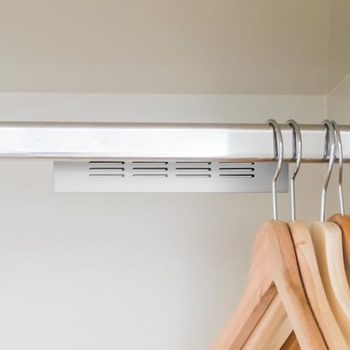 Grade de Ventilação de Alumínio para Arejar Closet, 50x200 mm