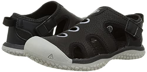 Keen Big Kid's Stingray Closed Toe Water Sandals, Black/Drizzle, 5 Big Kid's Us #TOP7