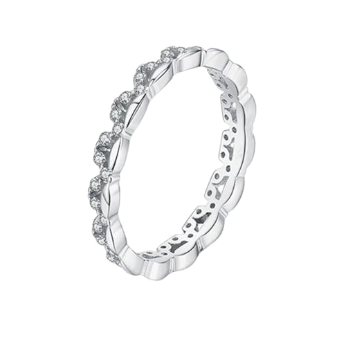 Bague de mariage argent 925 vintage le cadeau romantique idéal pour elle