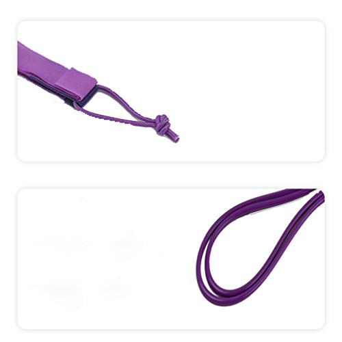 BESPORTBLE Correia de Surf para Surf de Segurança Reta para Acessórios Esportes Aquáticos 1,82 m, Ro