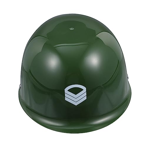 Holibanna Role Play Soldier Hat Toy Lightweight Easy to Store Bright Colors Enhance Boys and Girls Imaginative Play Party Favor Green