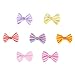 aoozleny Pet Hair Clips, Bowknot Bows Dots Pet Hair Clips for Cats Dog Puppy,Random Color,24PCS