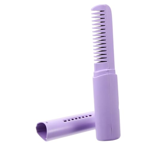 WRITWAA peine para alisar el cabello plancha de pelo recargable sin cable estilizador enderezar cepillo alisador de pelo recargable cepillo alisador de pelo inalámbrico AbS
