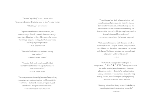 Divergent Series Box Set (Books 1-4)