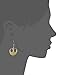 Star Wars Rebel Symbol Gold Plated Stainless Steel Dangle Earrings