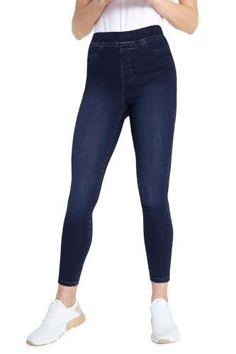 CityComfort Jeggings Damen Stretch, Skinny High Waist Jeans Damen Bequem & Dehnbar (Indigo Blau, 36-38 EU)