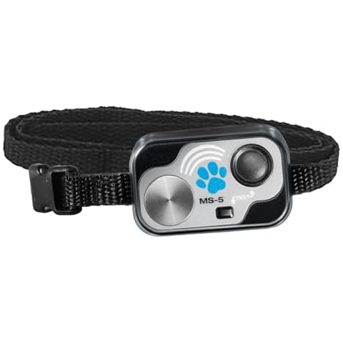 High Tech Pet Micro Sonic 5 Water-Resistant Collar with Digital Transmitter MS-5 Cover