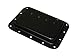 Reliable Hardware Company RH-0520BK-A Large Spring Loaded Recessed Handle, Black