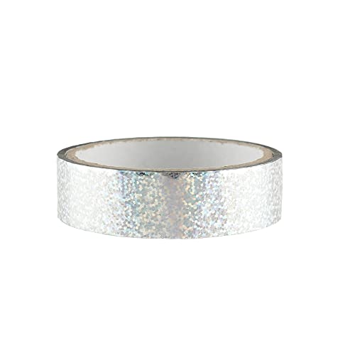 12 Rollen Washi Tape Set, Bunte Glitzernde Bänder Farbmaskierungsband Klebeband Aus Papier Mit Glitter Funkelnd Dekoratives Klebeband Bunt Masking Dekrativer Bastelband Für DIY Scrapbooking 15mmx3m