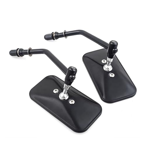 Rétroviseurs moto pour Dyna Fatboy évitant les angles morts - 4