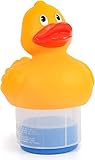 Kingsource Chlorine Floater, Floating Duck Pool Chlorine Dispenser