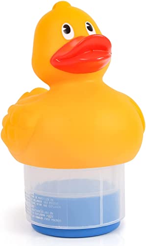 Kingsource Chlorine Floater, Floating Duck Pool Chlorine Dispenser