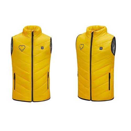 Boy Girl Heated Gilet Kids Waterproof Heating Vest USB Heated Jacket 3 Temperature Levels Body Warmer Winter Waistcoat4