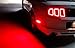 iJDMTOY Smoked Lens Red Full LED Rear Side Marker Light Kit Compatible With Ford 2010-14 Mustang, Powered by 45-SMD LED, Replace OEM Back Sidemarker Lamps