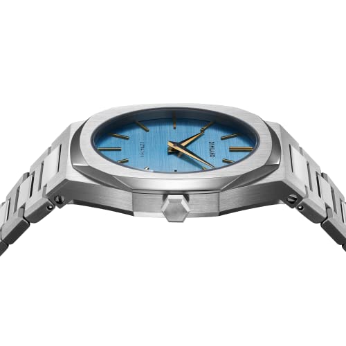 Image of D1 Milano Ultra Thin Women's Luxury Watch, Stainless Steel Case, Quartz Movement, Stainless Steel Strap, 50M Water Resistant Timepiece, Blue Dial, 2 Years Warranty - UTBL17