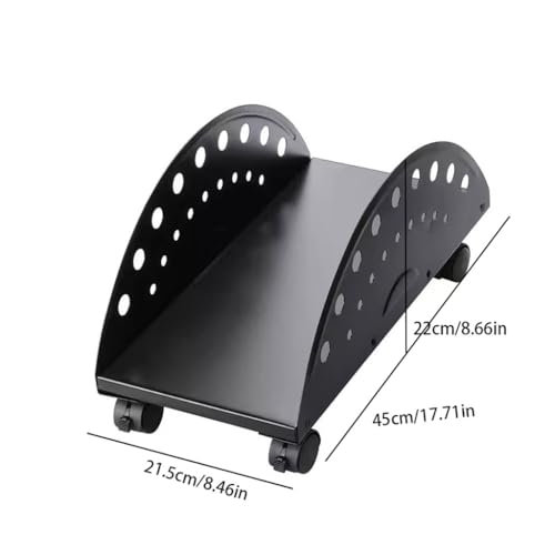 Soporte para CPU CPU Bracket Chasis Soporte Base Escritorio Computadora Bracket Móvil Removible Soporte Computadora (Blanco) miniatura 2