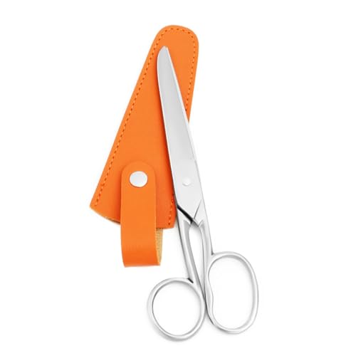 Yutoner Silver Office Scissors Heavy Duty Sewing Tailor Fabric Sewing Paper Cutting Shears Stainless Steel Cutter Leather Art Craft Office Scissors (6 Inch)