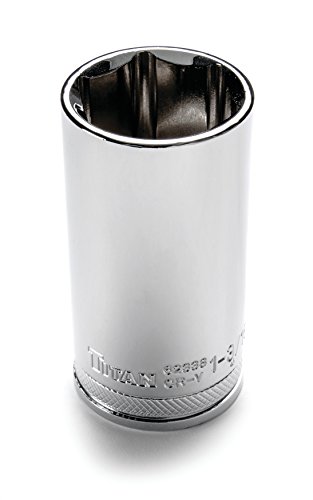 Titan 62338 1/2" Drive 6 Pt. Deep Socket - 1-3/16"