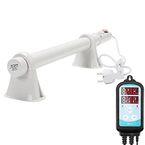 Jopassy Riscaldamento a serra da 55 W, con termostato, per serre con built-in, ideale per armadi e serre