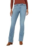 Lee Women's Regular Fit Bootcut Jean, Snowstone, 8