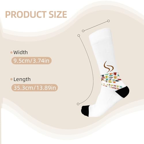 It's Always Tea Time Half Calf Sock For Son3