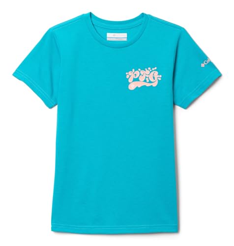 Image of Columbia Girls' PFG Palm Waves Short Sleeve Tee