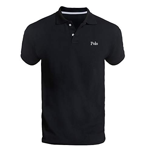 Polo Match Kit com Três Camisas Polo Piquet Regular Fit M, Branco/Preto/Marinho