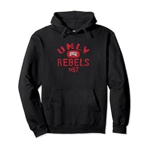 UNLV Rebels Vintage 1957 Logo Officially Licensed Pullover Hoodie