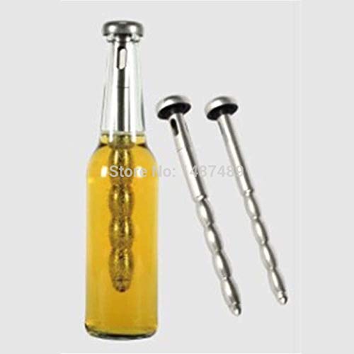 SALAN Barra De Enfriamiento De Cerveza De Enfriamiento De Cerveza con Vulnerado Material De Acero Inoxidable 2pcs / Caja