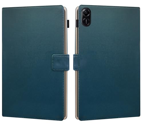 Image of TGK Flip Case Cover for Honor Pad X8a 11 inch Tablet with Stylus Holder (Cerulean Blue)