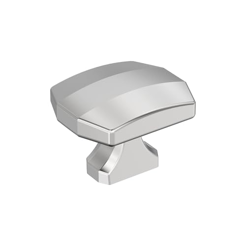 Amerock 1-1/2" Rectangle Bellamy Polished Chrome Cabinet Knob