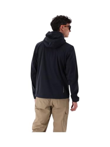 Chaqueta softshell CMP con capucha extraíble y cremallera completa para hombre 7