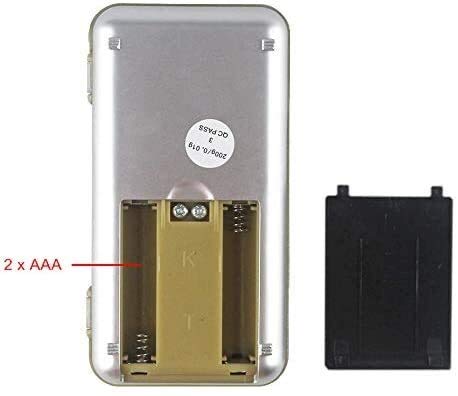 Miniatura 6 de Digital Pocket Jewelry Scale High Precision Milligram Scale Steelyard 1.1lb500g (0.01g) Reloading for Jewelry and Gems Small Electronic Scale