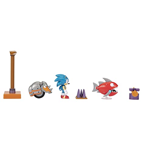 Sonic The Hedgehog Action Figures 2.5" Diorama Set - Flying Battery Zone - Image 4