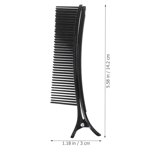 Separadores de plástico firmes y ligeros para estilizar cabello voluminoso 2